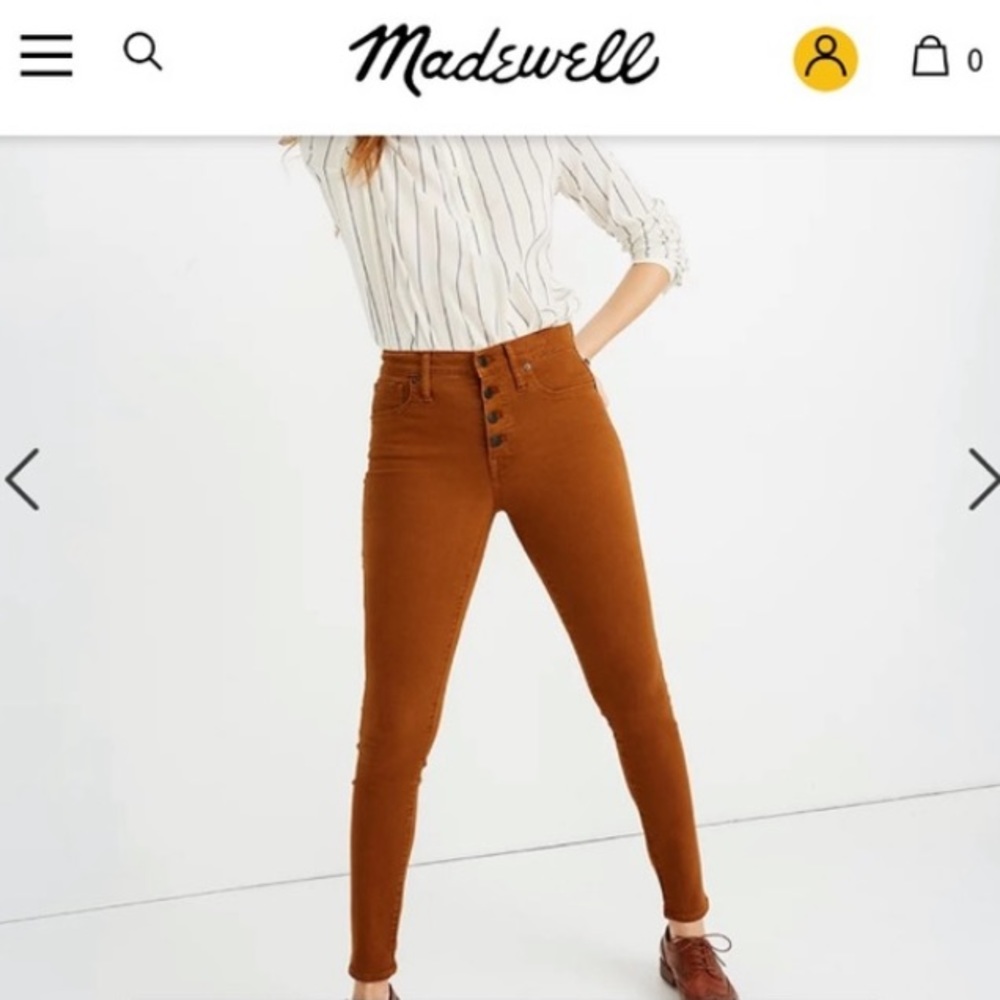 Madewell 9” Mid-Rise Skinny Jean